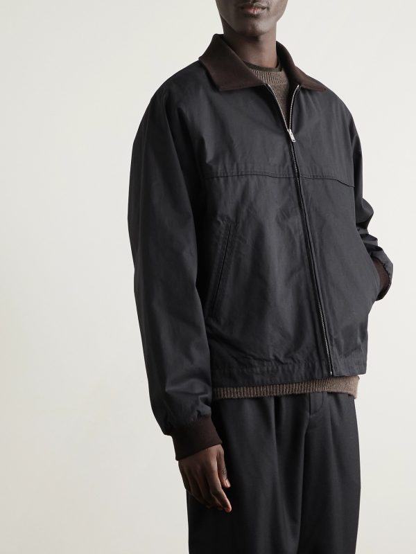 Mantis Cotton-Gabardine Blouson Jacket - FR