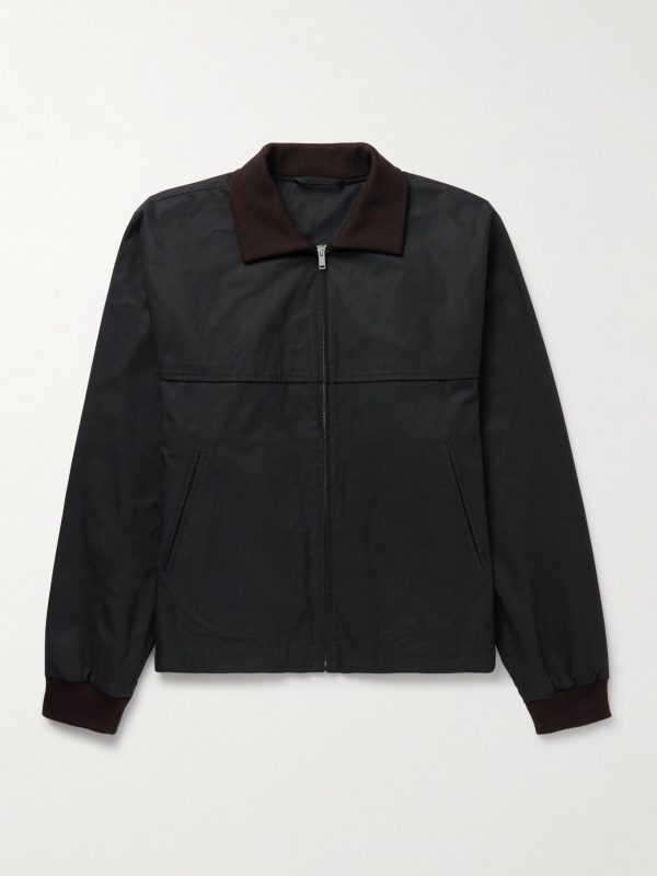 Mantis Cotton-Gabardine Blouson Jacket