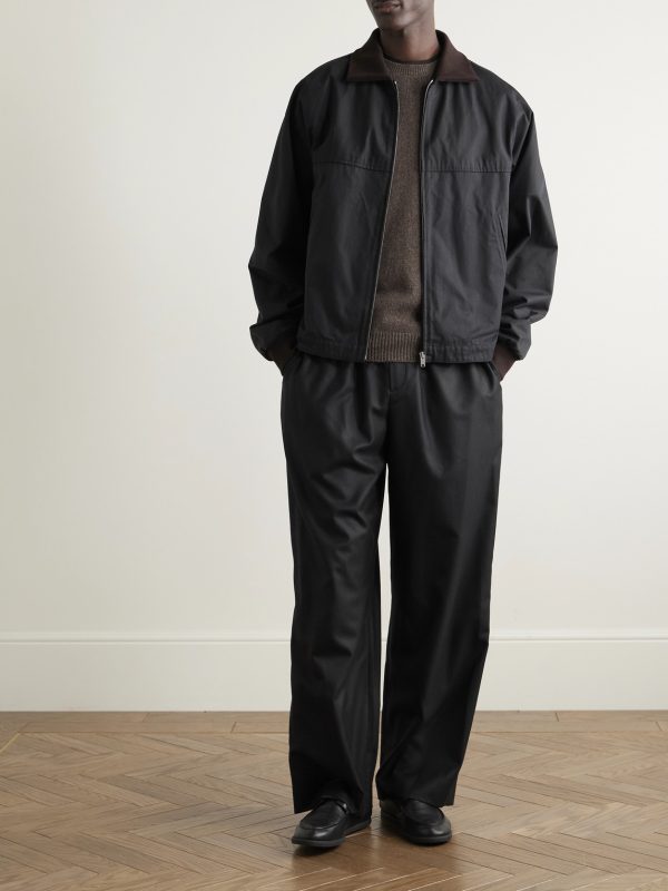 Mantis Cotton-Gabardine Blouson Jacket - OU