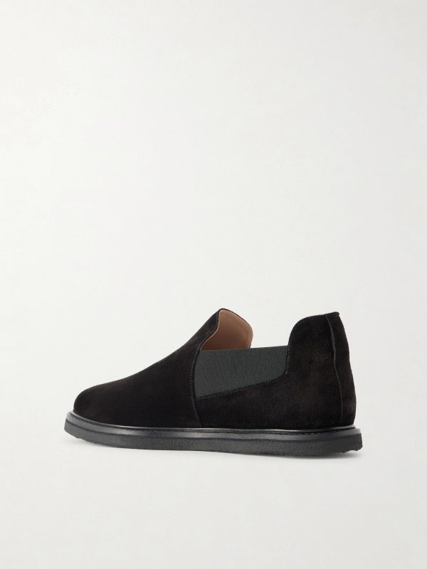 Parker Slip On Suede Loafers - BK Parker Slip On Suede Loafers - BK
