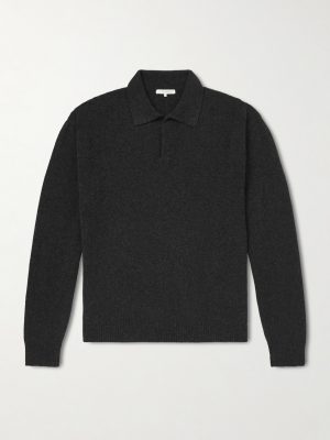 Leach Cashmere Polo Shirt Leach Cashmere Polo Shirt