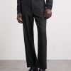 Ottis Straight-Leg Virgin Wool-Flannel Trousers - FR Ottis Straight-Leg Virgin Wool-Flannel Trousers - FR