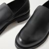 Lug Sole Slip On Leather Loafers - CU Lug Sole Slip On Leather Loafers - CU