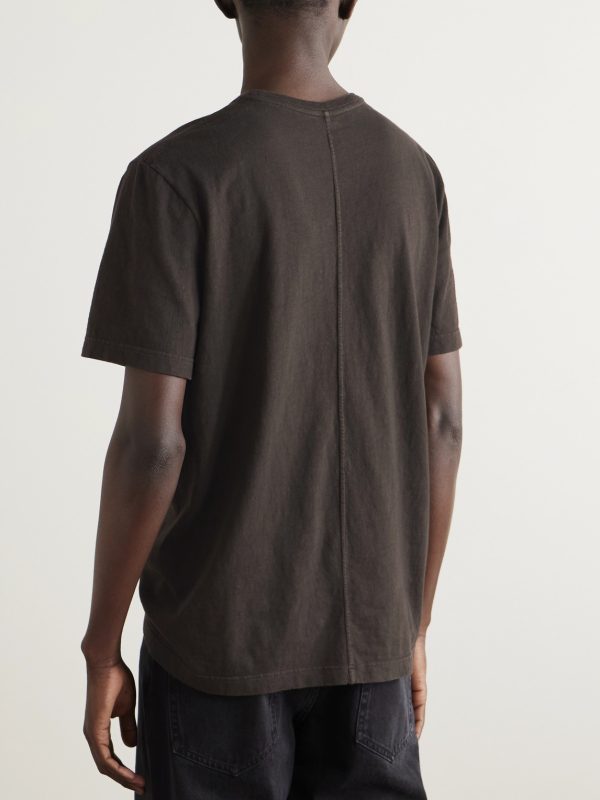 Luke Cotton Slub Jersey T-Shirt - BK Luke Cotton Slub Jersey T-Shirt - BK