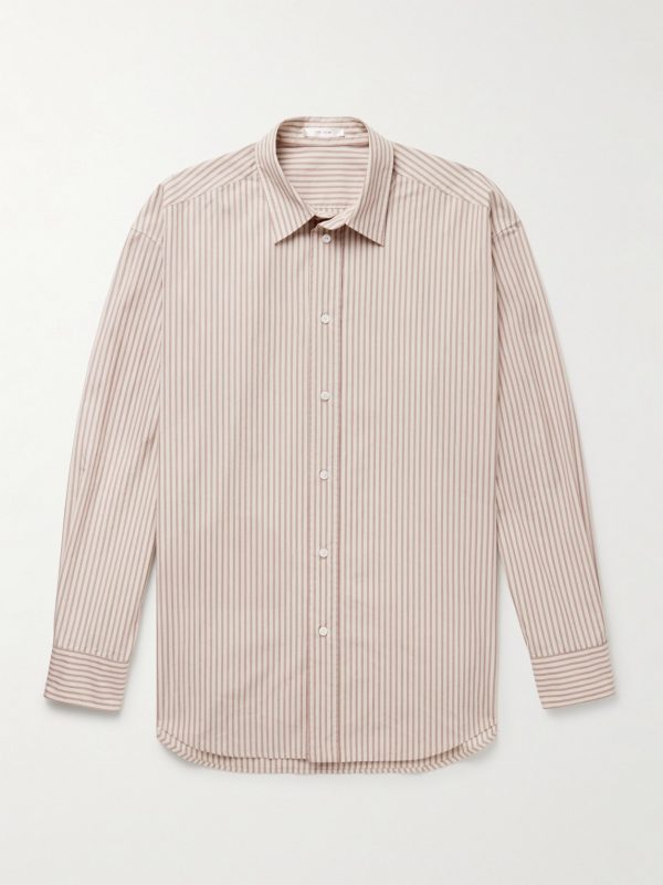 Granada Striped Cotton-Poplin Shirt Granada Striped Cotton-Poplin Shirt