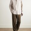 Granada Striped Cotton-Poplin Shirt - OU Granada Striped Cotton-Poplin Shirt - OU