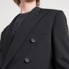 Perin Jacket Double-Breasted Wool-Gabardine Blazer - E2 Perin Jacket Double-Breasted Wool-Gabardine Blazer - E2
