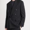 Perin Jacket Double-Breasted Wool-Gabardine Blazer - FR Perin Jacket Double-Breasted Wool-Gabardine Blazer - FR