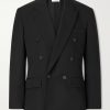Perin Jacket Double-Breasted Wool-Gabardine Blazer Perin Jacket Double-Breasted Wool-Gabardine Blazer