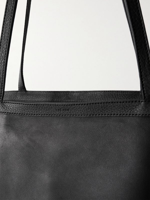 XL Stitched Park Leather Tote Bag - CU