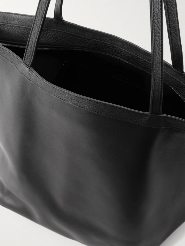 XL Stitched Park Leather Tote Bag - E1