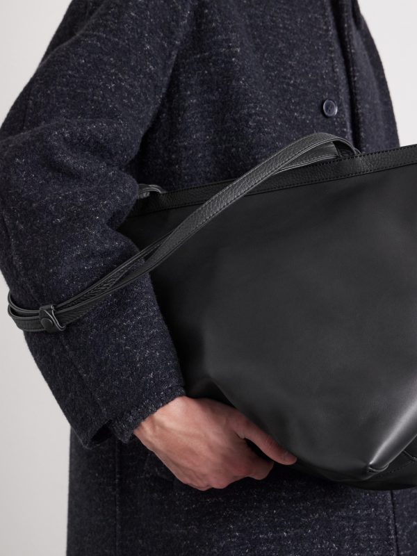 XL Stitched Park Leather Tote Bag - E2