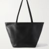XL Stitched Park Leather Tote Bag