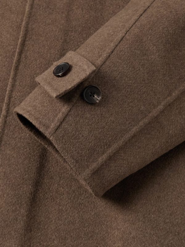 Kenet Oversized Cashmere and Virgin Wool-Blend Coat - E1