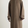 Kenet Oversized Cashmere and Virgin Wool-Blend Coat - FR