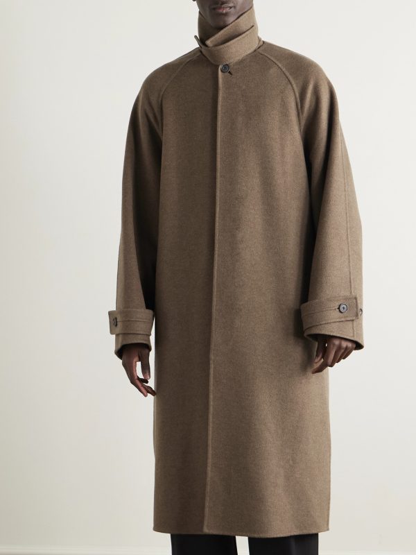 Kenet Oversized Cashmere and Virgin Wool-Blend Coat - FR