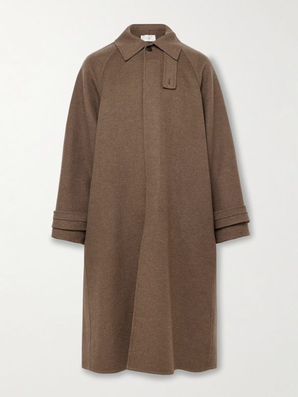Kenet Oversized Cashmere and Virgin Wool-Blend Coat
