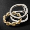 Phantom Clique Sterling Silver and 18-Karat Gold Ring - CU Phantom Clique Sterling Silver and 18-Karat Gold Ring - CU