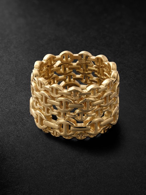 Damash 18-Karat Gold Ring - BK Damash 18-Karat Gold Ring - BK