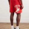 Straight-Leg Cotton Drawstring Shorts - BK