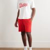 Straight-Leg Cotton Drawstring Shorts - OU