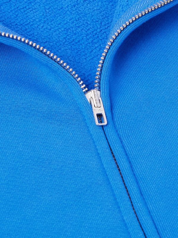 Logo-Appliquéd Cotton-Jersey Zip-Up Hoodie - CU Logo-Appliquéd Cotton-Jersey Zip-Up Hoodie - CU
