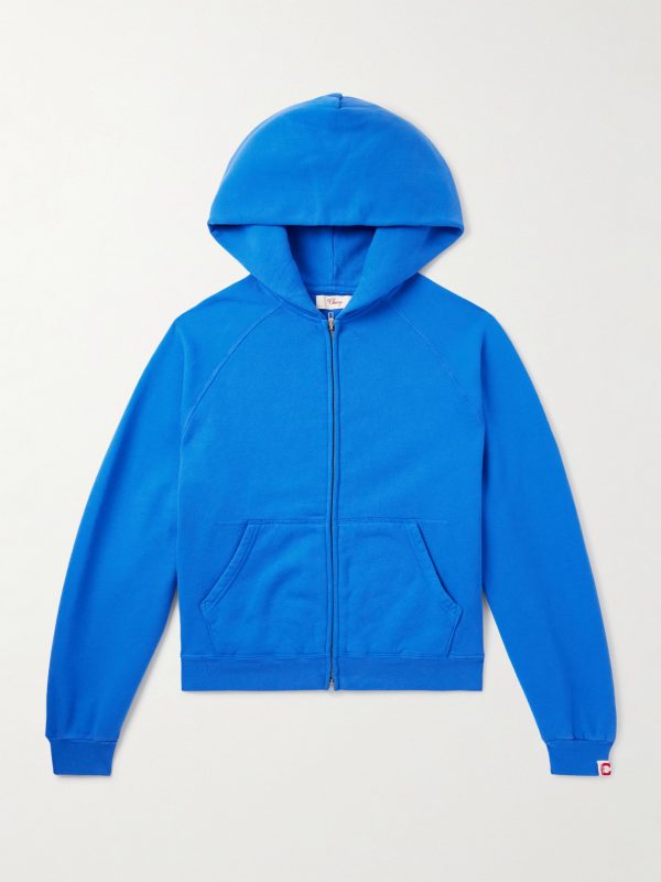 Logo-Appliquéd Cotton-Jersey Zip-Up Hoodie Logo-Appliquéd Cotton-Jersey Zip-Up Hoodie