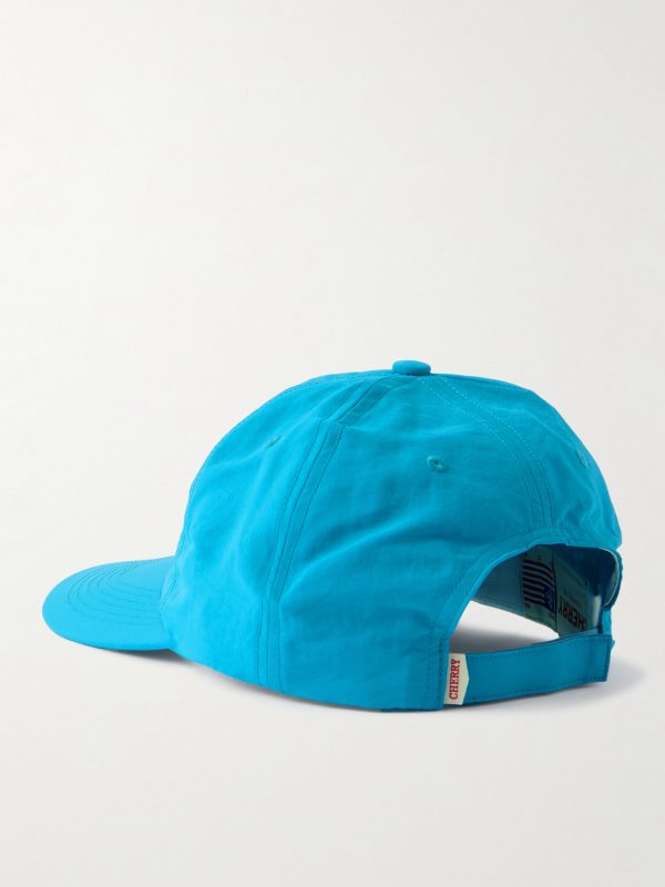 Western Tennis Logo-Embroidered Twill Baseball Cap - BK