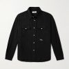 Logo-Embroidered Linen Shirt