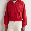 Logo-Embroidered Shell Bomber Jacket - FR