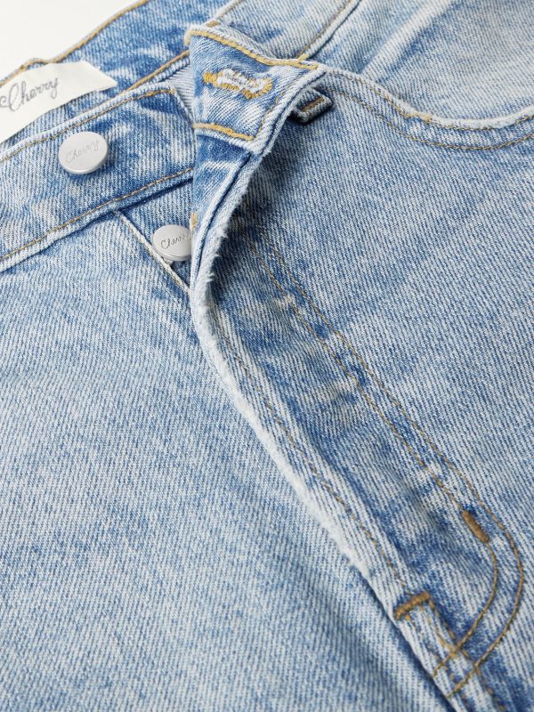 Straight-Leg Denim Shorts - CU Straight-Leg Denim Shorts - CU
