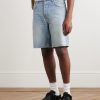 Straight-Leg Denim Shorts - FR Straight-Leg Denim Shorts - FR