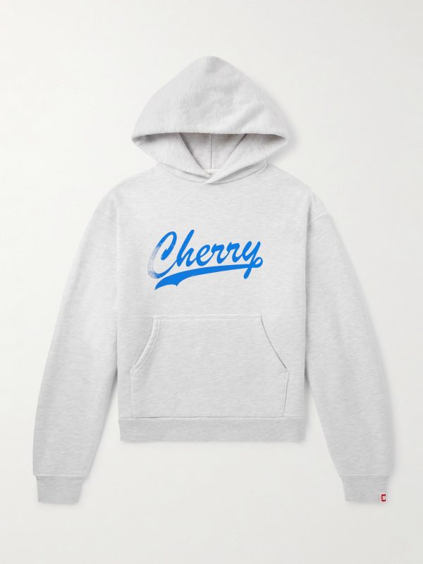 Logo-Print Cotton-Blend Jersey Hoodie Logo-Print Cotton-Blend Jersey Hoodie