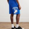 Straight-Leg Cotton Drawstring Shorts - BK