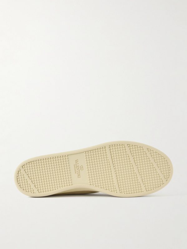 Shearling-Lined Suede Sneakers - E1 Shearling-Lined Suede Sneakers - E1