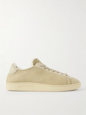 Shearling-Lined Suede Sneakers Shearling-Lined Suede Sneakers