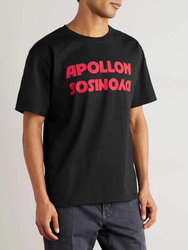 Printed Cotton-Jersey T-Shirt - FR Printed Cotton-Jersey T-Shirt - FR