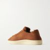 Shearling-Lined Suede Sneakers - BK