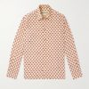 Printed Silk Crepe de Chine Shirt Printed Silk Crepe de Chine Shirt