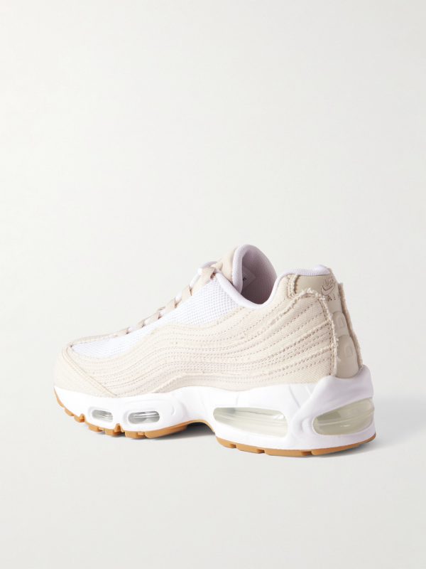 + Levi's Air Max 95 Mesh-Trimmed Denim Sneakers - BK + Levi's Air Max 95 Mesh-Trimmed Denim Sneakers - BK