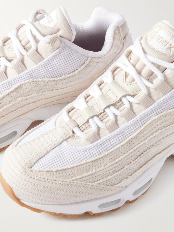 + Levi's Air Max 95 Mesh-Trimmed Denim Sneakers - CU + Levi's Air Max 95 Mesh-Trimmed Denim Sneakers - CU