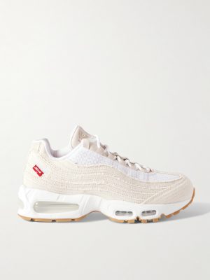 + Levi's Air Max 95 Mesh-Trimmed Denim Sneakers + Levi's Air Max 95 Mesh-Trimmed Denim Sneakers