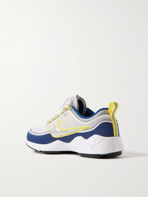 Air Zoom Spiridon Rubber-Trimmed Mesh Sneakers - BK Air Zoom Spiridon Rubber-Trimmed Mesh Sneakers - BK