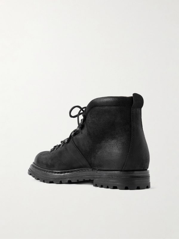 Artik 001 Suede Lace-Up Boots - BK Artik 001 Suede Lace-Up Boots - BK