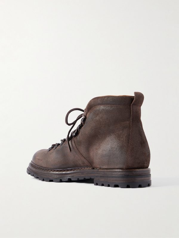 Artik 001 Suede Lace-Up Boots - BK