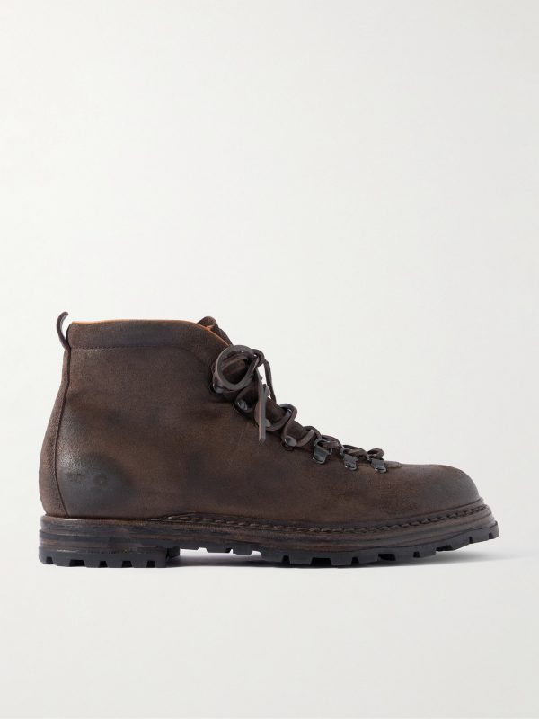 Artik 001 Suede Lace-Up Boots