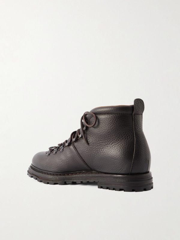 Artik 001 Full-Grain Leather Ankle Boots - BK
