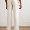 Edward Straight-Leg Garment-Dyed Linen Drawstring Trousers - BK Edward Straight-Leg Garment-Dyed Linen Drawstring Trousers - BK