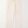 Edward Straight-Leg Garment-Dyed Linen Drawstring Trousers Edward Straight-Leg Garment-Dyed Linen Drawstring Trousers