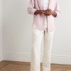 Edward Straight-Leg Garment-Dyed Linen Drawstring Trousers - OU Edward Straight-Leg Garment-Dyed Linen Drawstring Trousers - OU